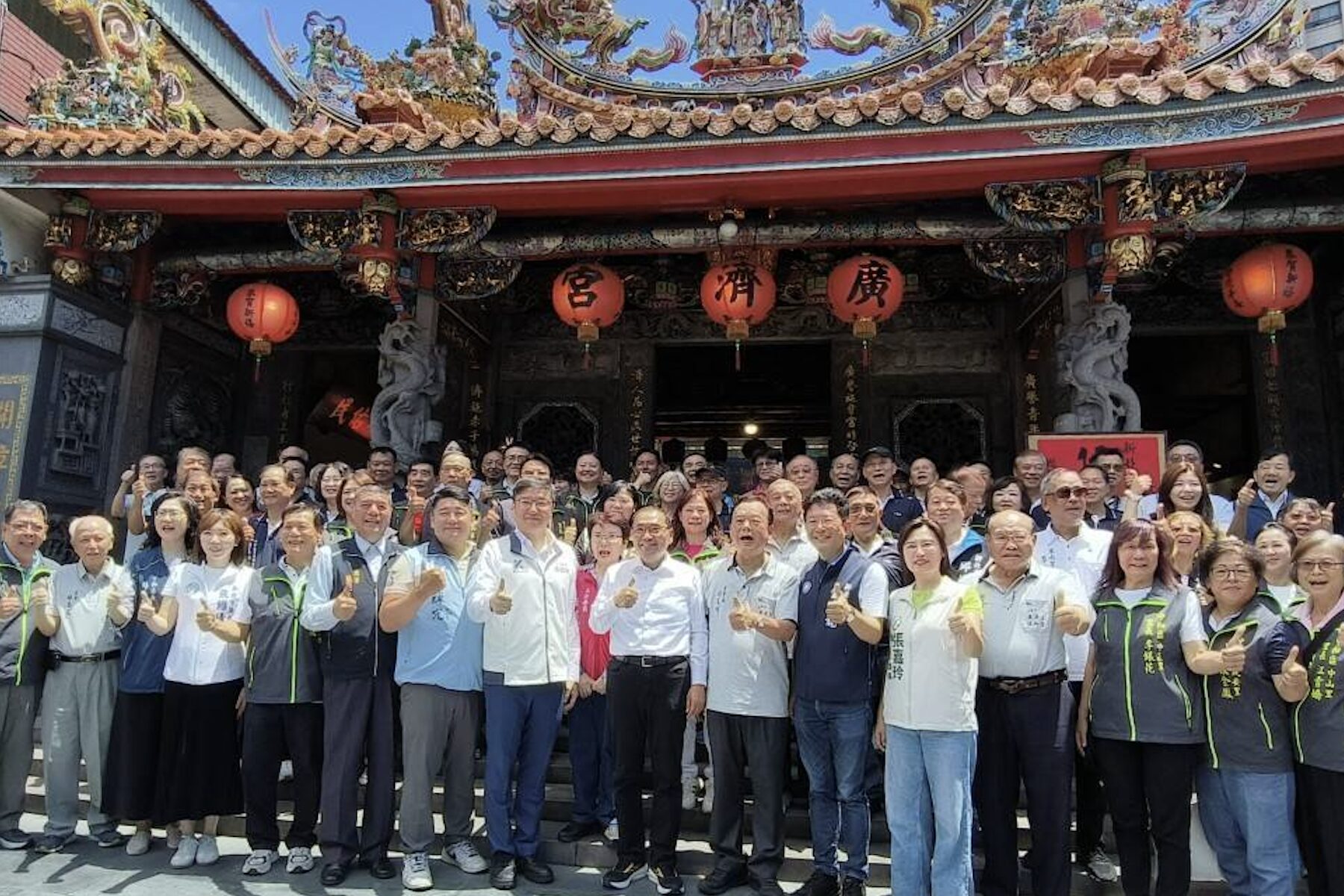 侯友宜視察萬大中和樹林線動態測試並前往廣濟宮參香祈求工程順利 - 台北郵報 | The Taipei Post 侯友宜視察萬大中和樹林線動態測試並前往廣濟宮參香祈求工程順利 - 台北郵報 | The Taipei Post