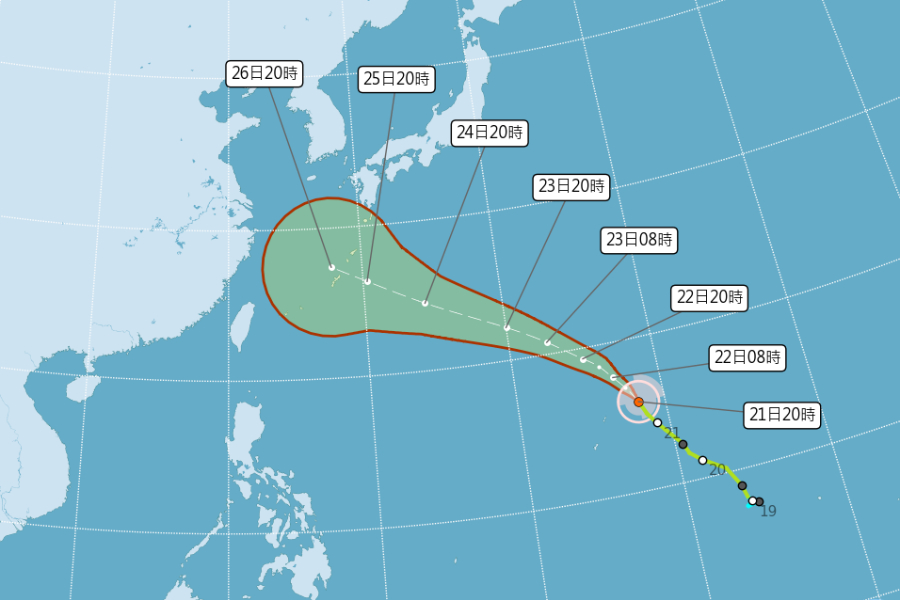 沙德爾升級中颱 氣象署:有增強為強颱趨勢 - 台北郵報 | The Taipei Post 沙德爾升級中颱 氣象署:有增強為強颱趨勢 - 台北郵報 | The Taipei Post