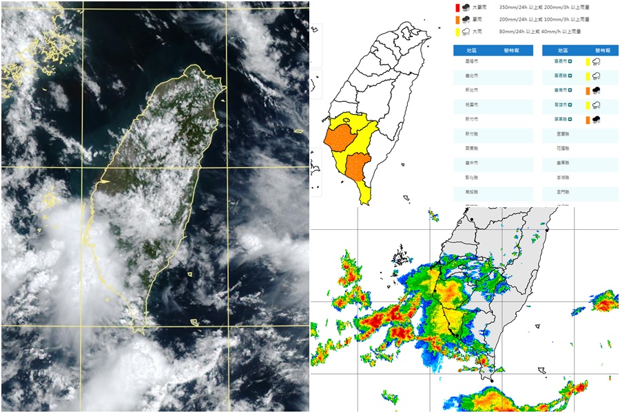 影音/20260829西南風+對流雲系旺盛 南部5縣市有豪雨及大雨 - 台北郵報 | The Taipei Post 影音/20260829西南風+對流雲系旺盛 南部5縣市有豪雨及大雨 - 台北郵報 | The Taipei Post