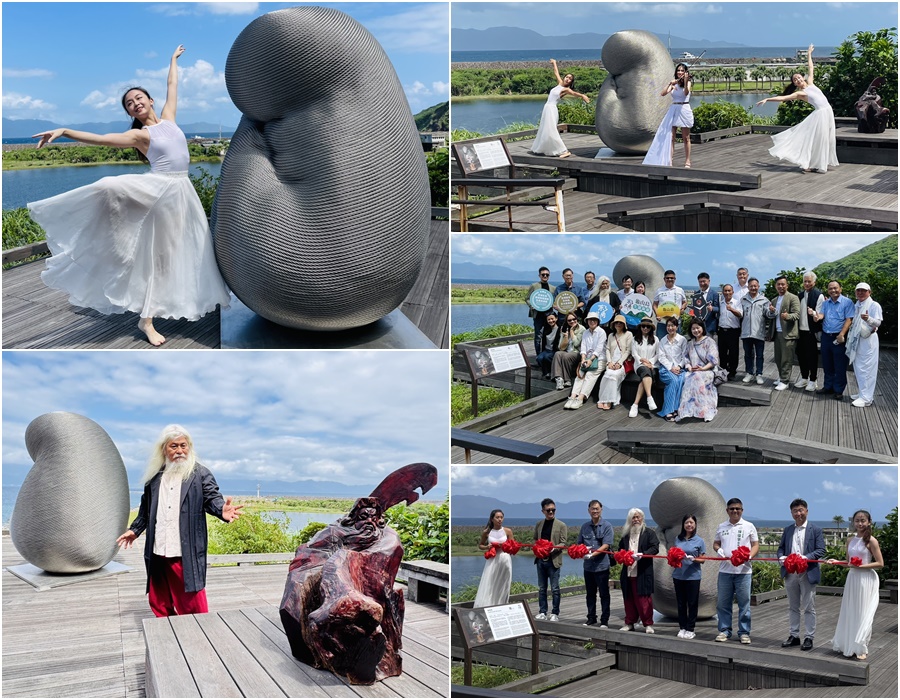 康木祥《無限智》作品登島開展 龜山島散發藝術氣息 - 台北郵報 | The Taipei Post 康木祥《無限智》作品登島開展 龜山島散發藝術氣息 - 台北郵報 | The Taipei Post